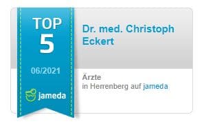 Jameda TOP 5 Dr. Christoph Eckert